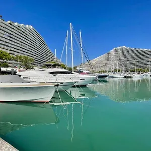 #41 Marina Riviera Bay - Marine Baie Des Anges - Vue Et Port Apartment